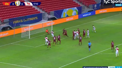 Se rompe el empate: André Carrillo marcó el 1-0 con una fabulosa definición