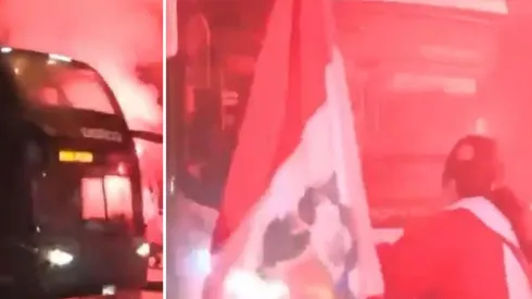 Con luces de bengala y el 'Hincha Israelita', así fue la llegada de la Selección Peruana a VIDENA