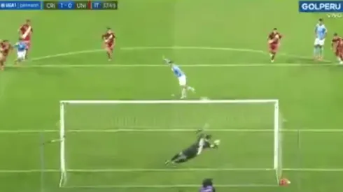 Hohberg ejecutó el penal perfectamente.