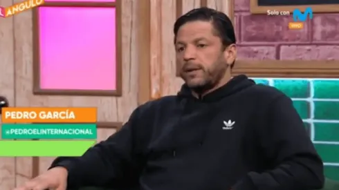 Pedro García es panelista en Movistar Deportes.