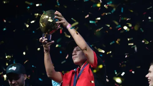 Francesco de la Cruz ganó el primer puesto de la Copa del Mundo.