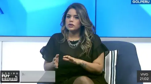 Milena Merino es panelista en GOLPERÚ.