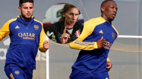 Ricardo Gareca se refirió al presente de los peruanos de Boca Juniors.
