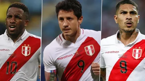 Farfán, Lapadula y Guerrero son atacantes de la Selección Peruana.