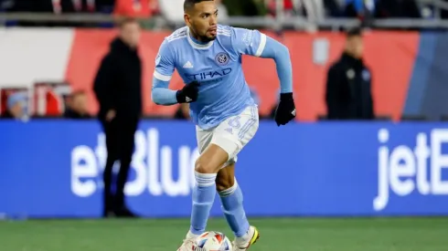 Alexander Callens jugando para el New York City vs New England Revolution. Foto: Getty