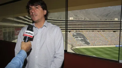 Jean Ferrrari, administrador de Universitario de Deportes confirmó la 'Noche Crema' 2022. Foto: Andina