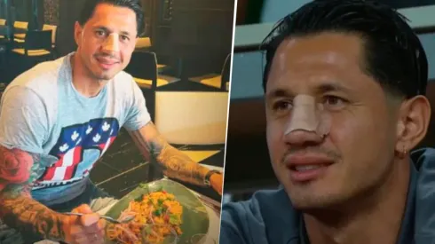 Con comida peruana: Gianluca Lapadula disfruta sus días de descanso