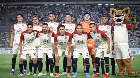 Universitario y el once que prepara para debutar ante la Academia Cantolao. Foto: Universitario