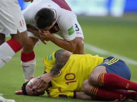 VIDEO │ ¿Qué fue lo que le dijo Aldo Corzo a James Rodríguez en el Colombia vs. Perú?