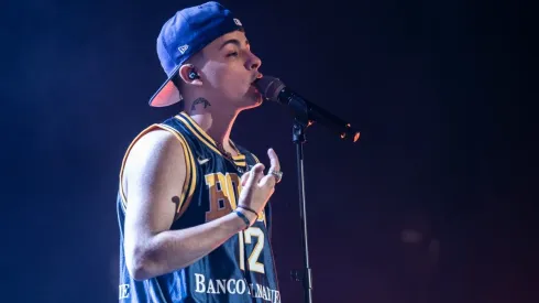 Trueno, cantante argentino de música urbana (Getty images).