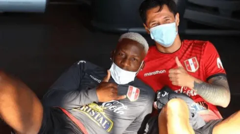 El particular apodo que le puso Lapadula a Advíncula para desearle feliz cumpleaños