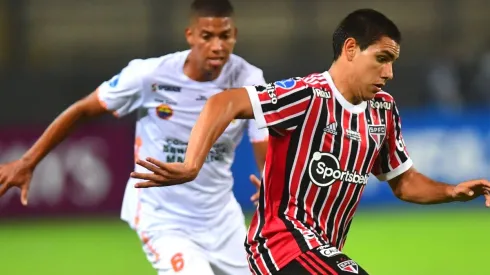 Sao Paulo derrotó 3-2 a Ayacucho FC por la primera fecha del grupo D de la Copa Sudamericana. (Foto: Twitter Copa Sudamericana)