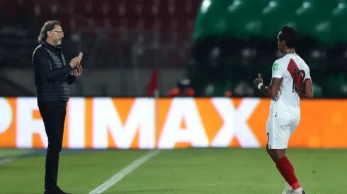 Renato Tapia y su deseo por seguir siendo dirigido por Ricardo Gareca en la Selección Peruana. Foto: Getty