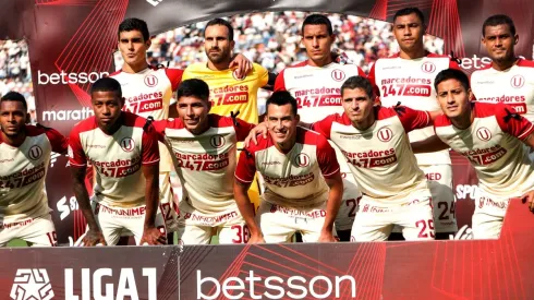 El plantel de Universitario de Deportes. (Foto: Liga de Fútbol Profesional)