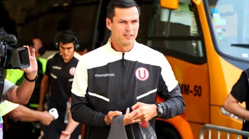 Jorge Araujo, entrenador de Universitario de Deportes. (Foto: Twitter Universitario de Deportes)