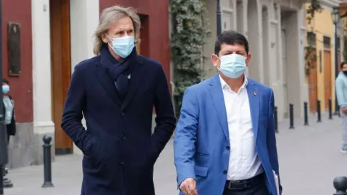 Este jueves se llevará a cabo la reunión entre el presidente de la FPF y Ricardo Gareca. Foto: FPF