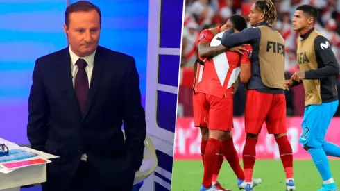 El periodista argentino lamentó la eliminación del equipo de Ricardo Gareca ante Australia. Foto: DirecTV/GLR
