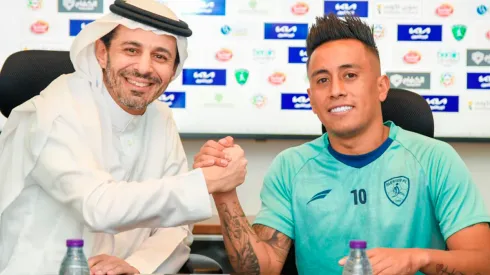 Christian Cueva renovó contrato con Al-Fateh hasta el 2025. Foto: Al-Fateh