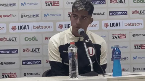 Jordan Guivin: "Le había prometido a mi abuelo jugar por Universitario de Deportes"