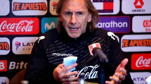 Ricardo Gareca tiene programada una última conferencia de prensa este martes en Miraflores. Foto: Movistar