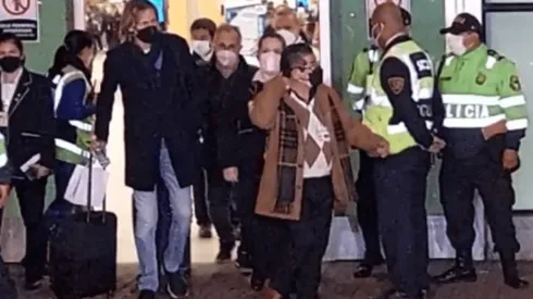 Ricardo Gareca llegó a Lima para realizar su conferencia de prensa