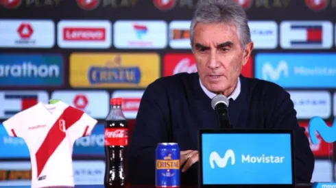 Oblitas no descarta volver a trabajar para la Federación Peruana de Fútbol. Foto: Movistar