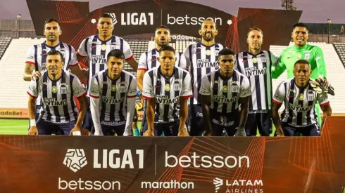 Alianza Lima y el once que buscará conseguir su cuarta victoria consecutiva en la Liga 1. Foto: Liga de Fútbol Profesional
