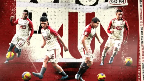 Once titular de la "U" en el día de su aniversario 98° vs. Cienciano del Cusco