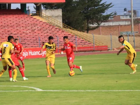 Sport Huancayo igualó en casa ante la Academia Cantolao, por el Torneo Clausura
