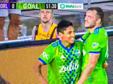 Raúl Ruidíaz le marcó a Pedro Gallese por la MLS
