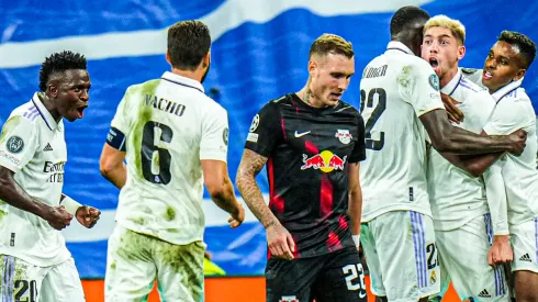 El uruguayo abrió la cuenta para los merengues.