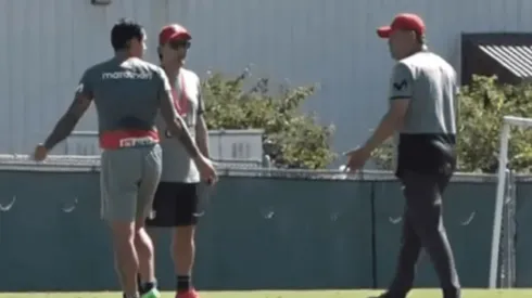 ¿Hubo discusión entre Gianluca Lapadula y Juan Reynoso?