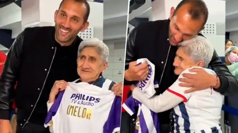 El gesto de amor que tuvo Barcos con hincha bailarina de Alianza. (Foto: Captura de video)