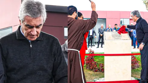 El 'Ciego' acudió a la ceremonia de inauguración.