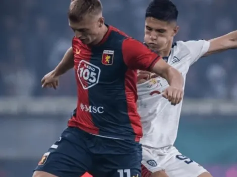 Gianluca Lapadula sigue de capa caída con Cagliari y no pasó del empate ante Genoa