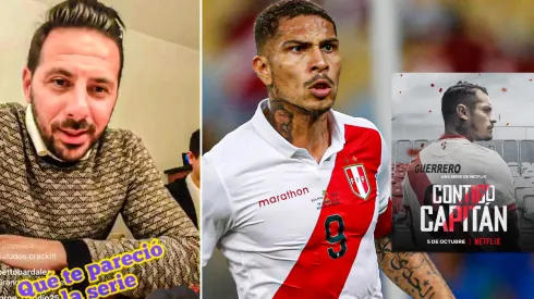 El 'Bombardero' se refirió a la serie de Paolo Guerrero.