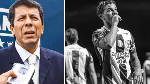 El delegado blanquiazul mostró su incomodidad.