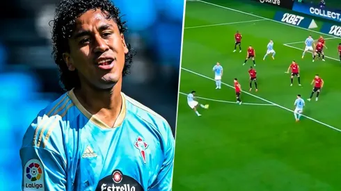 El palo se lo impidió: Tapia casi hace el gol de su vida en España