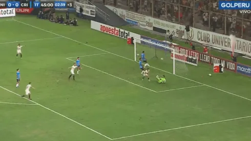 Martín Perez Guedes rompe la paridad en el Estadio Monumental "U"