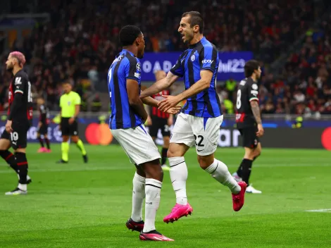 Inter se impone al Milan y gana la primera semifinal