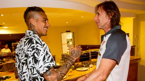 Guerrero y Gareca juntos en Perú, hoy separados
