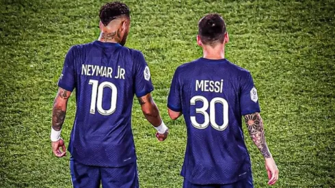 Neymar Jr y su emotiva despedida del PSG a Lionel Messi