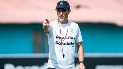 Guillermo Farré en el entrenamiento.