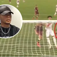 Bryan Reyna reveló si la pelota le tocó o no en la mano en el gol de Perú