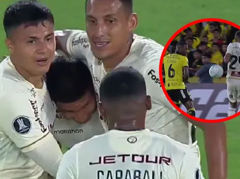 Lo dijo el audio del VAR: Conmebol confirmó la mano de Polo en el gol de Edison Flores ante Barcelona SC