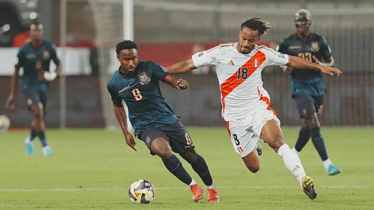 Peru (0-0) Ecuador by South American qualifiers.