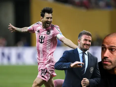 Los elogios de Mascherano y Beckham a Messi tras brillar en el Inter Miami vs. Porto