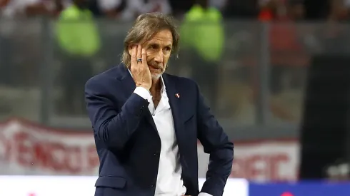 Ricardo Gareca, durante su paso por la Selección Peruana.