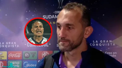 Hernán Barcos y Paolo Guerrero.