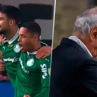 Defensa dormida: el gol del ‘Flaco’ López para el 2-0 de Palmeiras ante Universitario en 12 minutos